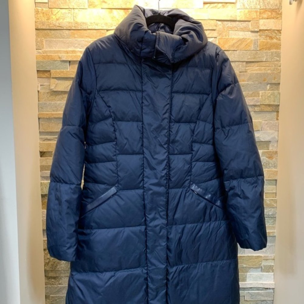 Cole Haan Stand Collar Essentail Down Coat - Picture 3 of 8